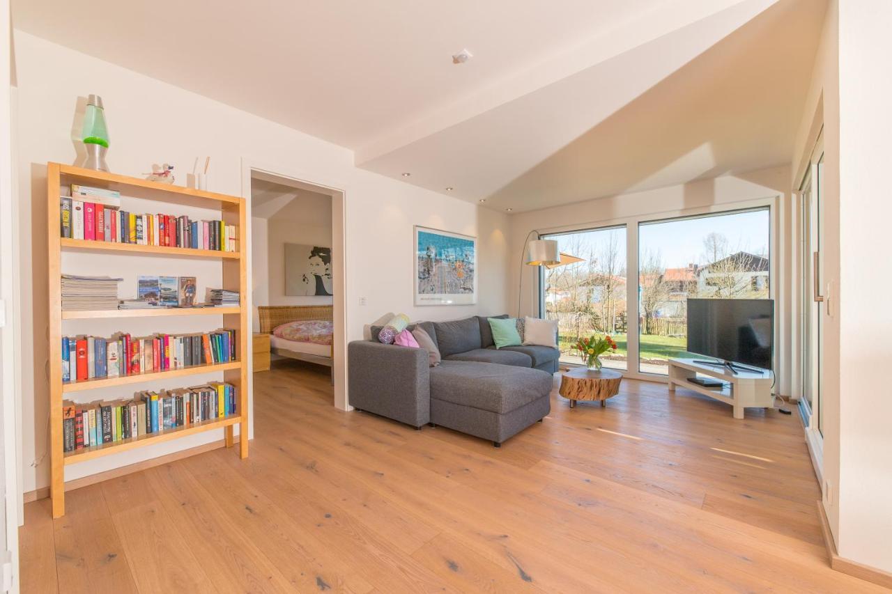 Helle Wohnung Mit Bergblick & Eigener Terrasse Bad Tölz Exterior foto